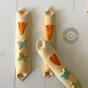 בית מזוזה מקרמיקה בעבודת יד - סטודיו בר